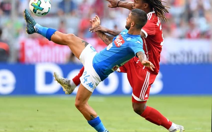 Insigne e Renato Sanchez - Bayern de Munique x Napoli