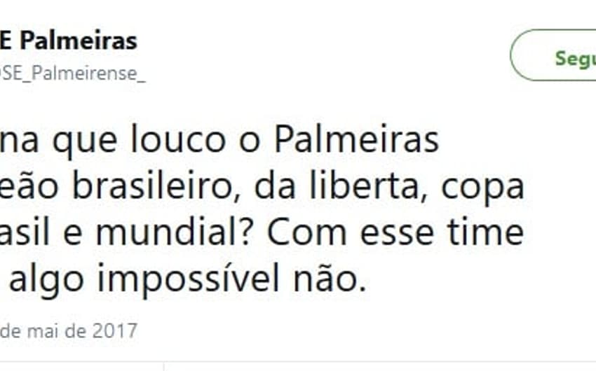 Torcedores do Palmeiras sonhavam com a final do Mundial de Clubes