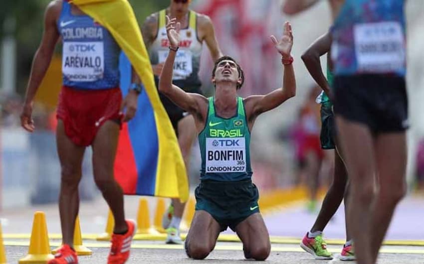 Caio Bonfim - Bronze na marcha atlética