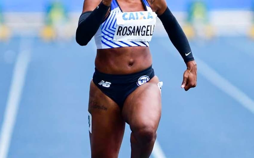 Rosangela Santos vence 100 m na Polônia