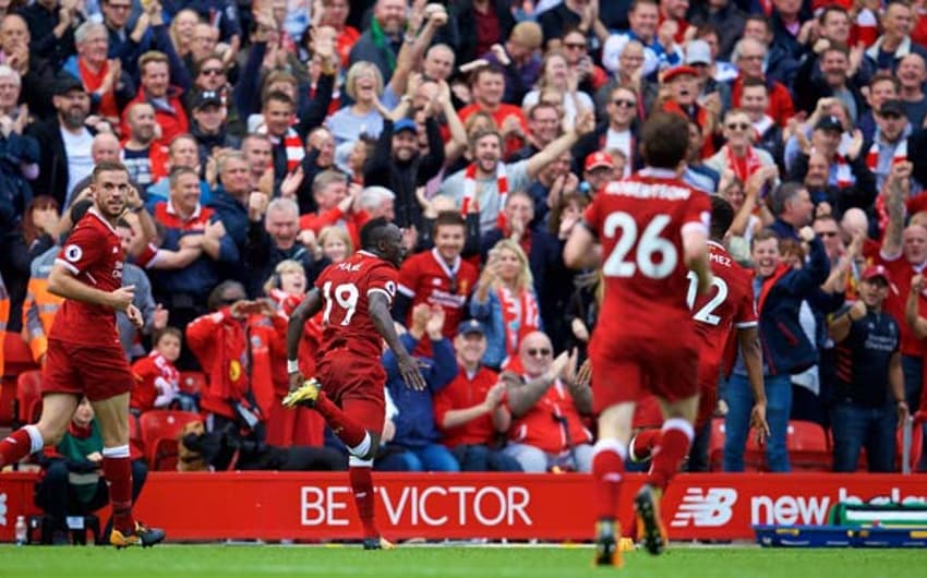 Veja imagens da vitória do Liverpool