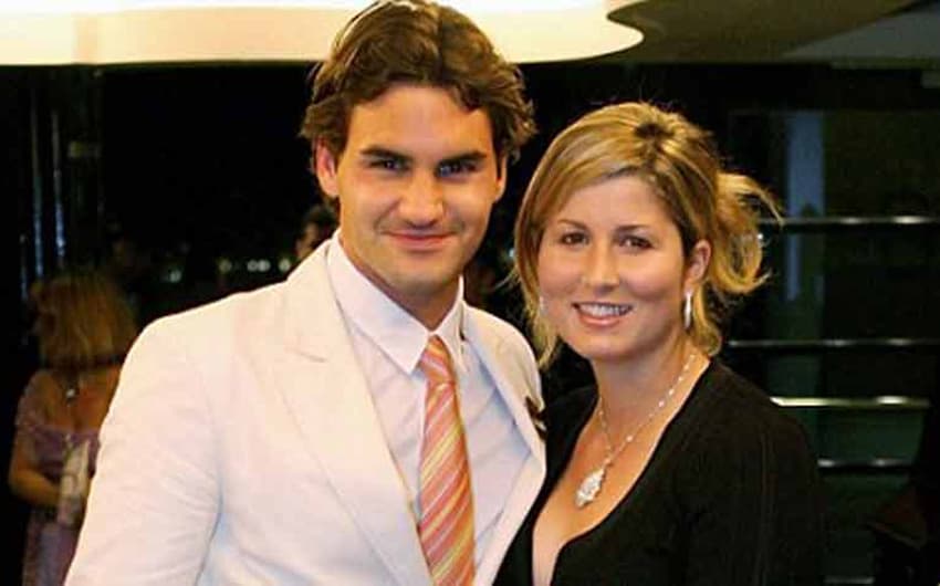 Roger Federer e Mirka Vavrinec
