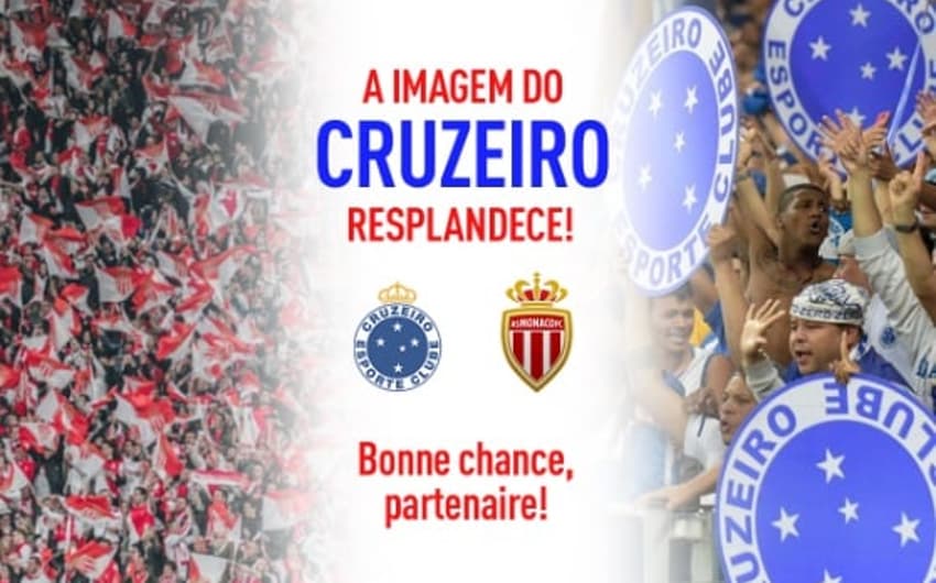 Monaco declara sua torcida ao Cruzeiro em rede social