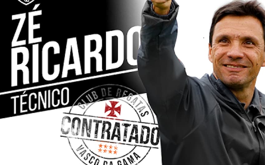 Zé Ricardo foi confirmado pelo Vasco.&nbsp;Confira a seguir galeria especial do LANCE! com outras imagens do treinador