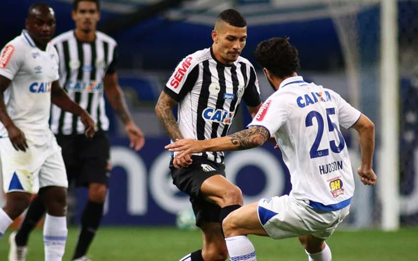 Santos empatou por 1 a 1 com o Cruzeiro