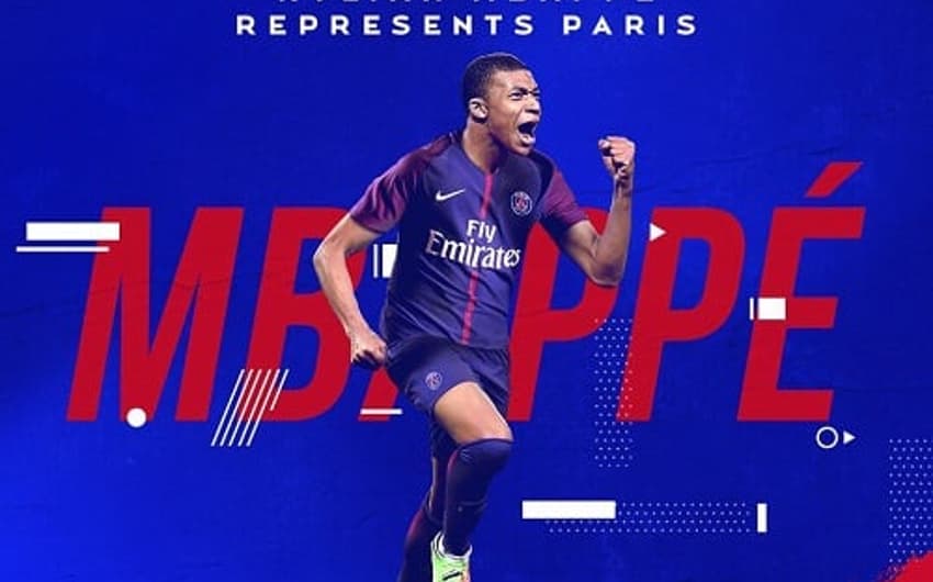 Depois de muita novela, o PSG anunciou a contratação do jovem Mbappé. O jogador chegou a ser especulado em outras equipes, mas será companheiro de Neymar. Mbappé chega por empréstimo com opção de compra por 180 milhões de euros.