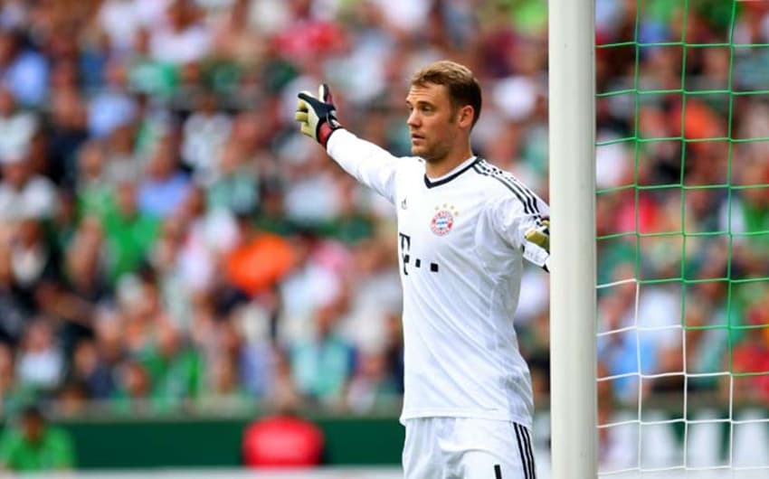 Neuer abre a seleção. O goleiro integra o Bayern