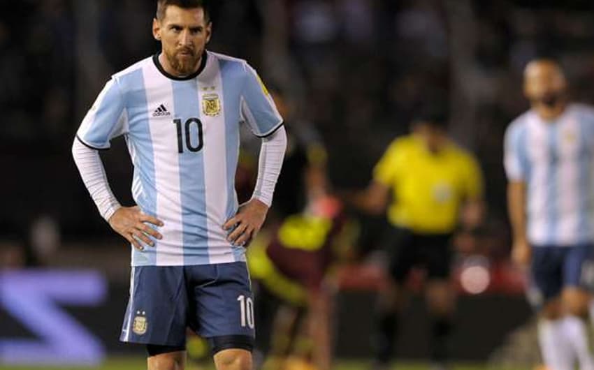 Lionel Messi Argentina x Venezuela