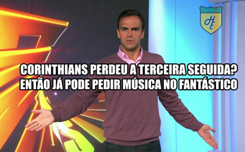 Memes sobre derrota do Corinthians