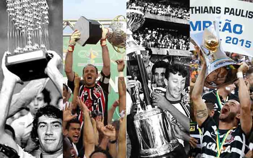 São Paulo e Corinthians somam 12 títulos brasileiro: relembre as conquitas