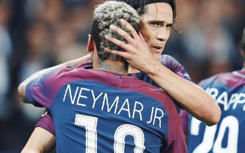 Neymar e Cavani - PSG