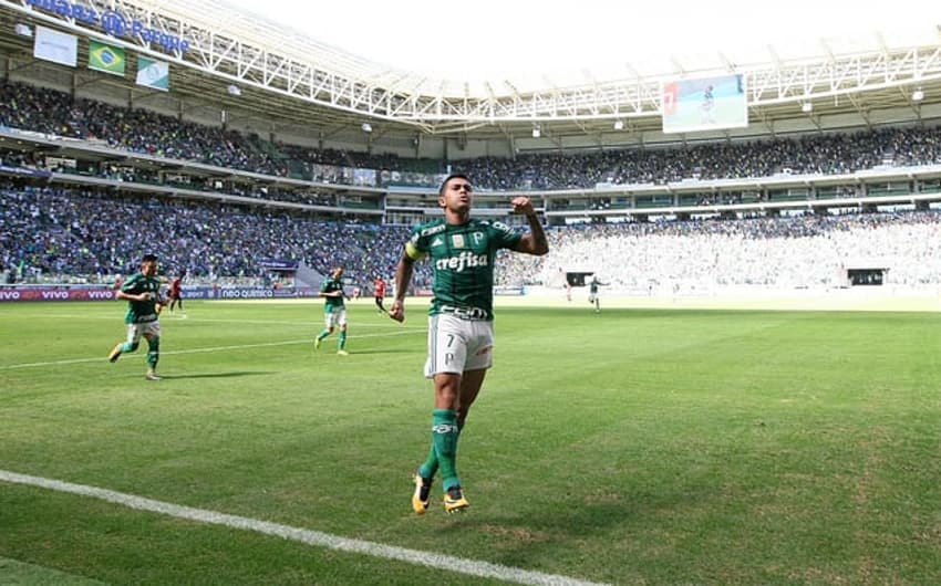 Dudu completa 150 jogos pelo Palmeiras: ele é o artilheiro do Allianz Parque, com 20 gols