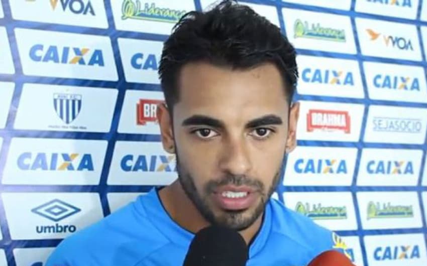 Atacante Júnior Dutra, destaque do Avaí no Campeonato Brasileiro