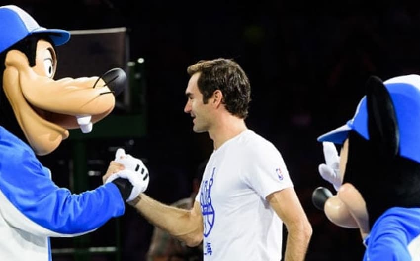 Roger Federer, Pateta e Mickey
