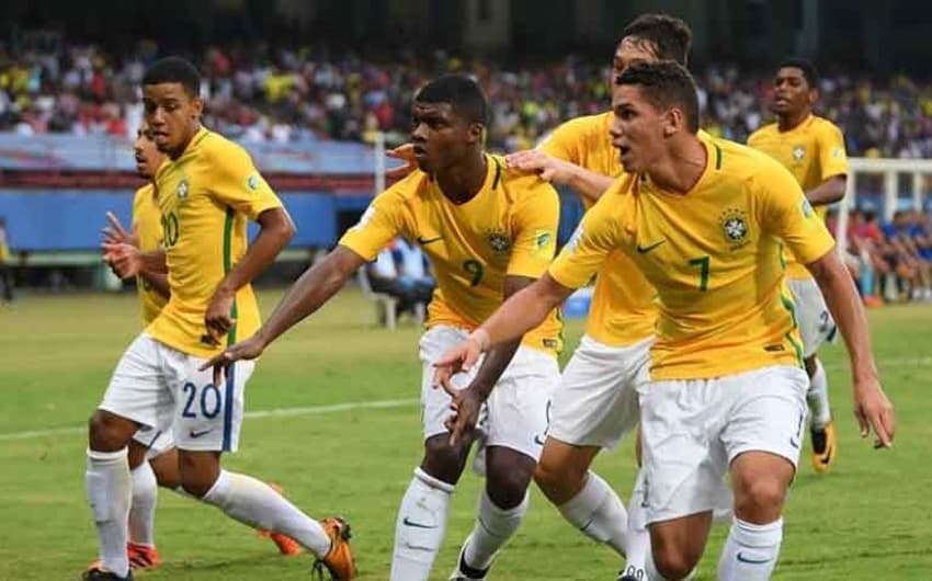 Brasil venceu a Espanha na estreia do Mundial Sub-17