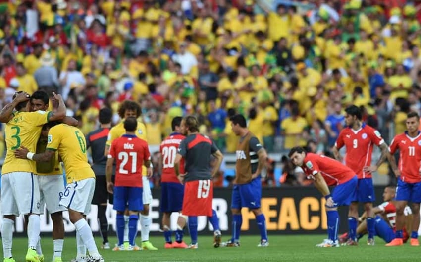 Brasil 1 x 1 Chile - Copa do Mundo de 2014 (28 de junho de 2014)