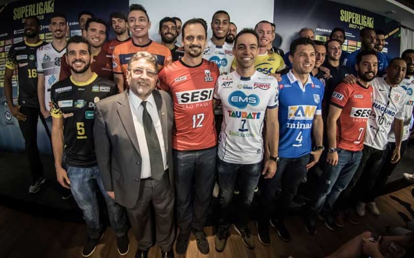 Representantes da Superliga masculina
