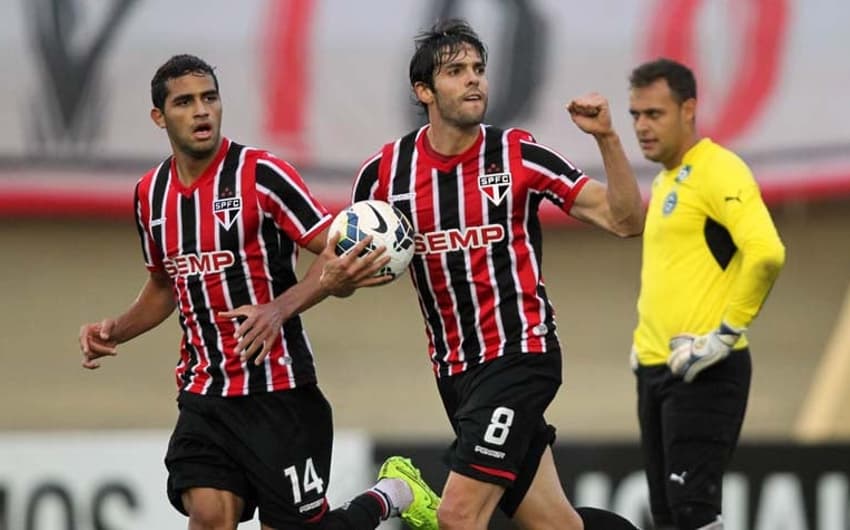 Kaká - em jogo pelo São Paulo em 2014