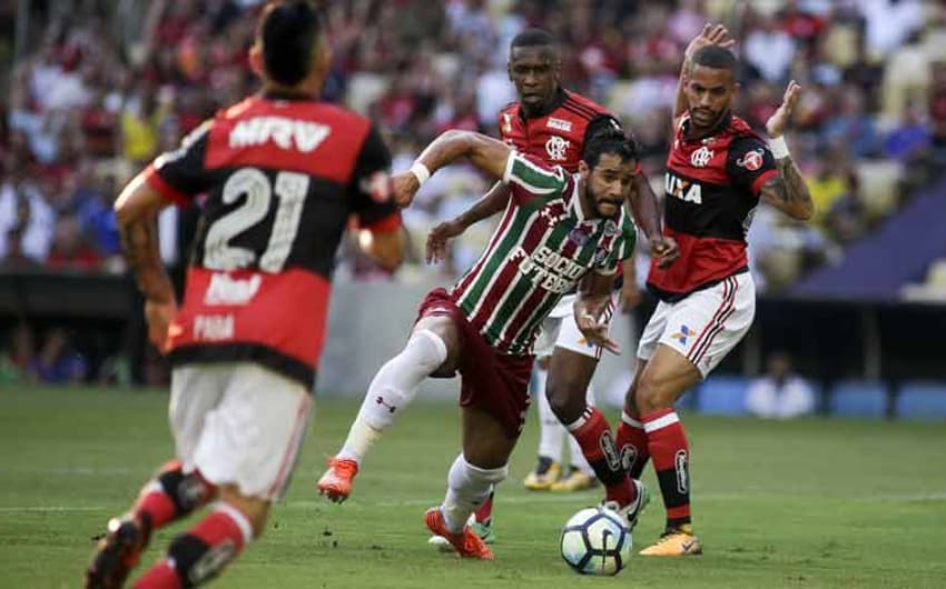 Flamengo x Fluminense: as imagens do clássico no Maracanã