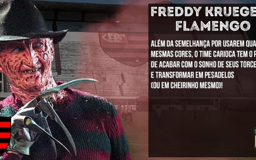 Flamengo - Freddy Krueger (A Hora do Pesadelo)