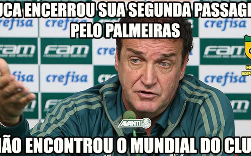 Cuca caiu: internautas brincam com fim da segunda passagem do treinador pelo Palmeiras