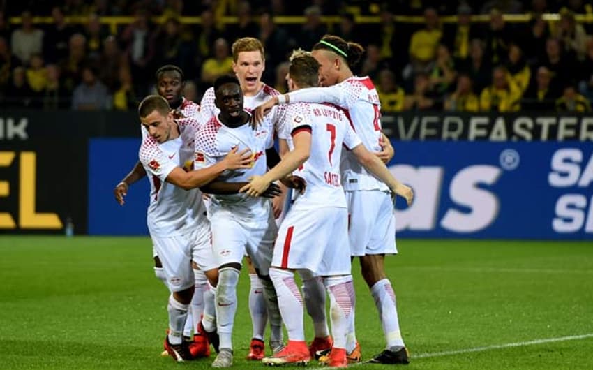 Gol de Augustin - Borussia Dortmund x RB Leipzig
