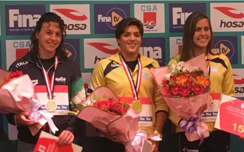 Ana Marcela Cunha voltou a brilhar na Copa do Mundo de maratona aquática