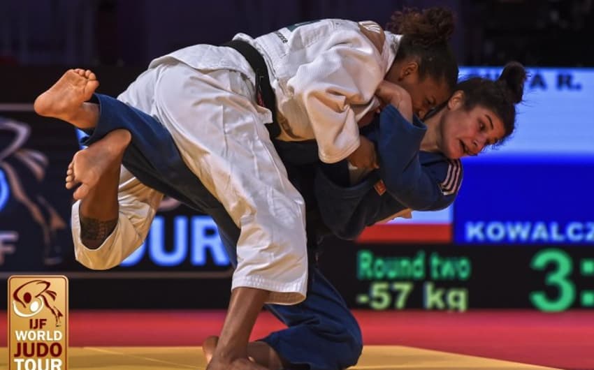 Rafaela, Érika e Kitadai conquistam pratas para o Brasil no primeiro dia de Grand Slam de Abu Dhabi
