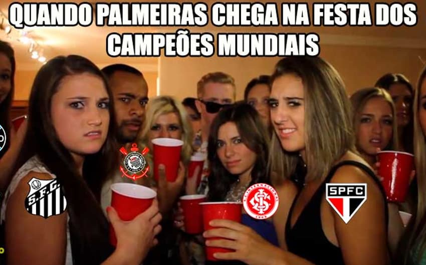 Memes provocam Palmeiras e Fluminense após anúncio da Fifa