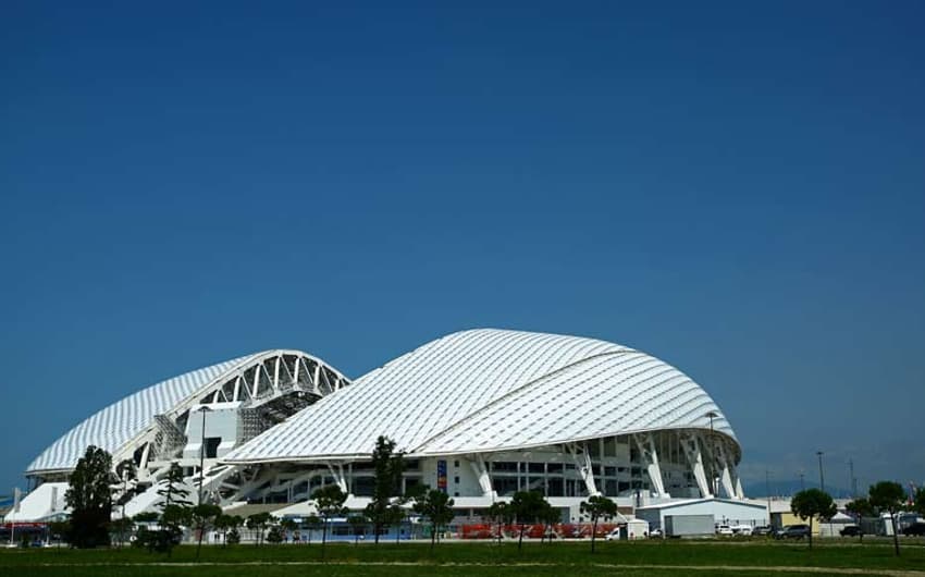 A Arena Sochi, com capacidade para 47.659 pessoas, já está pronta