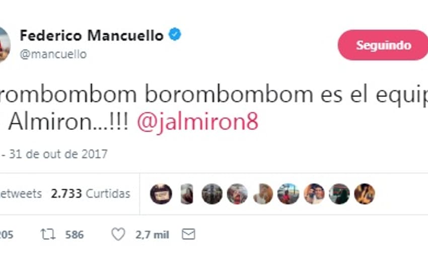 Mancuello - Tweet