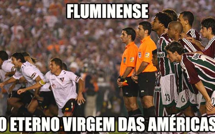 'Virgem das Américas' - O Fluminense segue com o apelido carinhoso dado pelos rivais por nunca ter conquistado a Libertadores da América. Após a eliminação para o Flamengo, nem a Copa Sul-Americana o clube conquistará esse ano