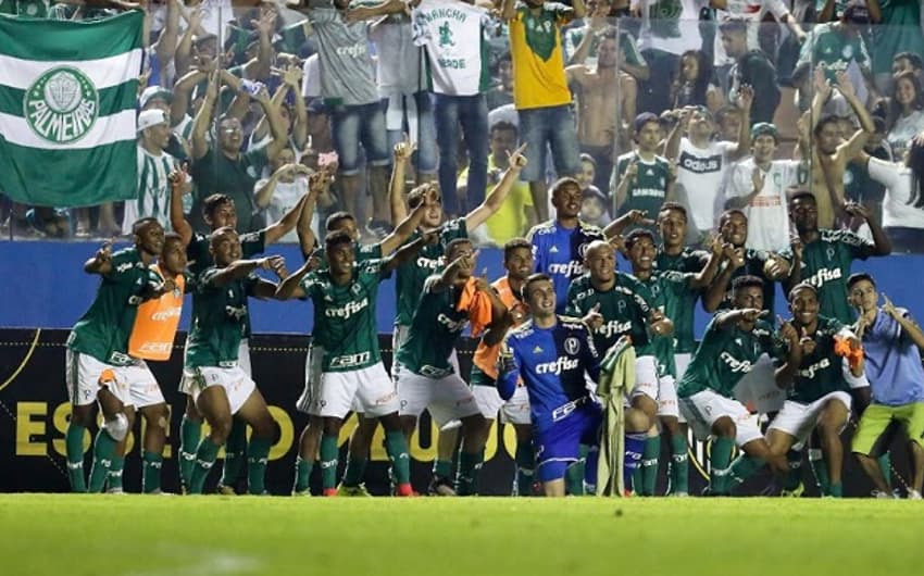 Palmeiras comemora vitória no sub-20