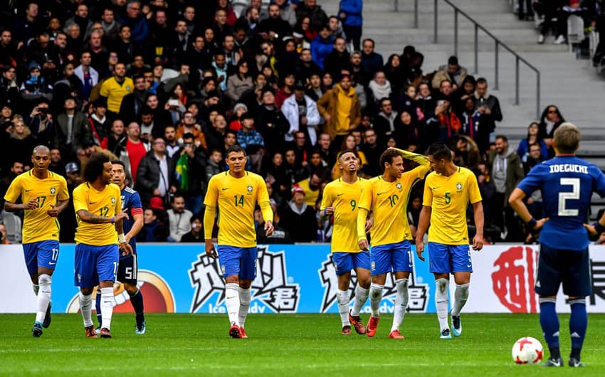 A Seleção Brasileira venceu o Japão por 3 a 1 em amistoso nesta sexta-feira