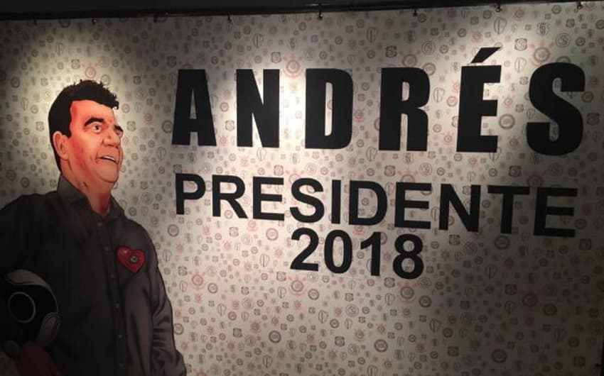 Andrés Sanchez - lançamento da campanha