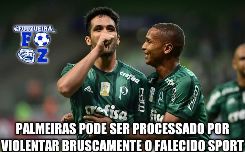 Memes de Palmeiras 5 x 1 Sport