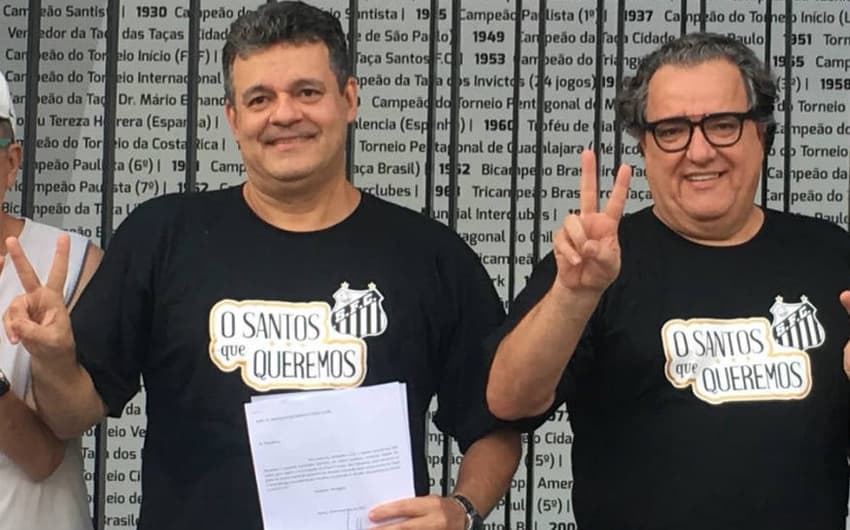 Chapa “O Santos Que Queremos” registrou candidatura (Foto: Divulgação)