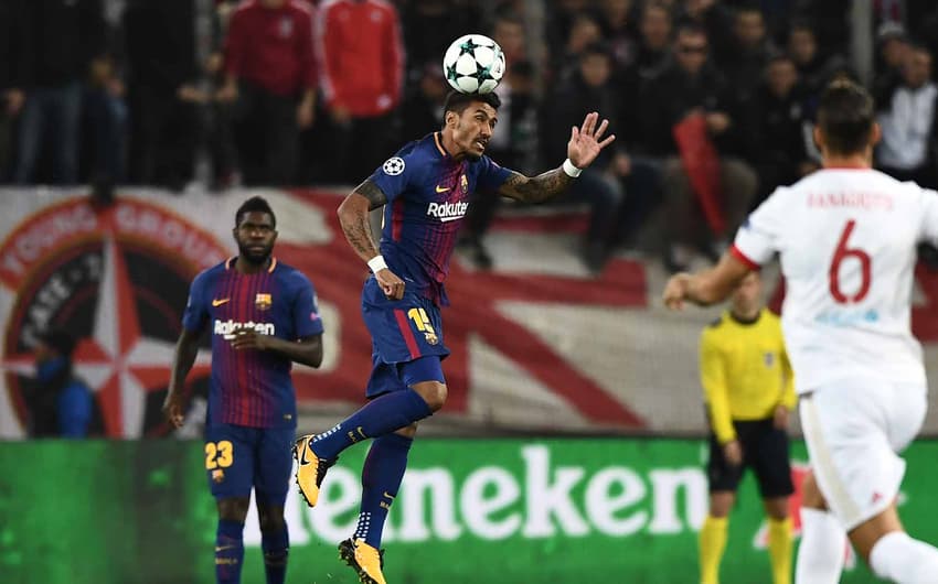 Paulinho anotou mais um gol pelo Barcelona na vitória da equipe por 3 a 0 diante do Leganés