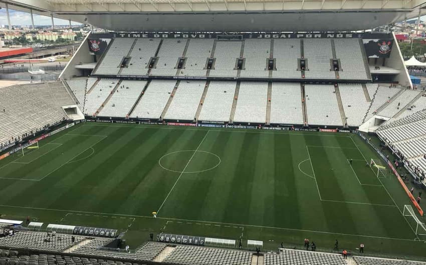 Arena Corinthians - jogo contra o Atlético-MG