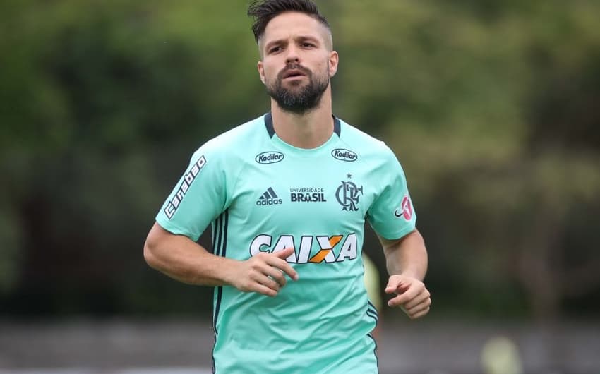 Diego é um dos líderes do elenco do Flamengo, mas foi mal nas finais da Sula e da Copa do Brasil&nbsp;