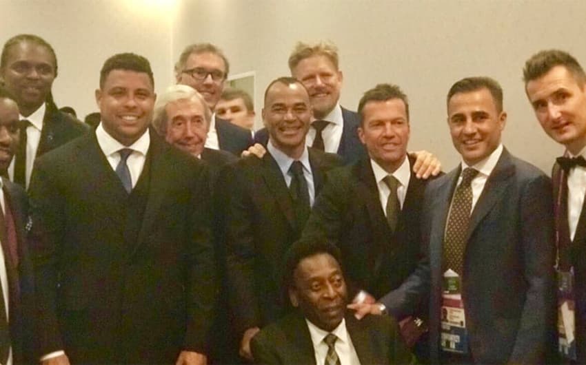 Ronaldo, Cafu, Pelé - Sorteio Copa