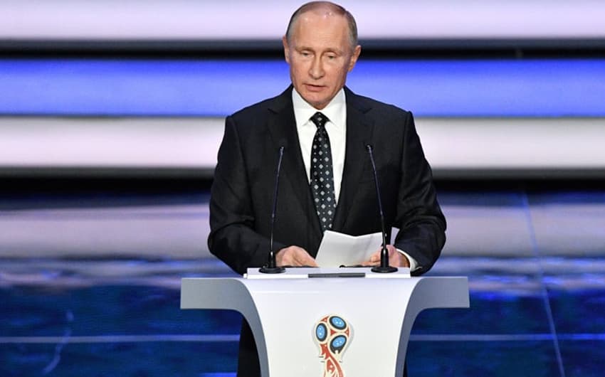 Vladimir Putin - Sorteio Copa