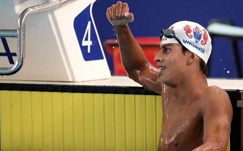 Guilherme Costa bate mais uma vez o recorde Sul-Americano nos 1500m livre