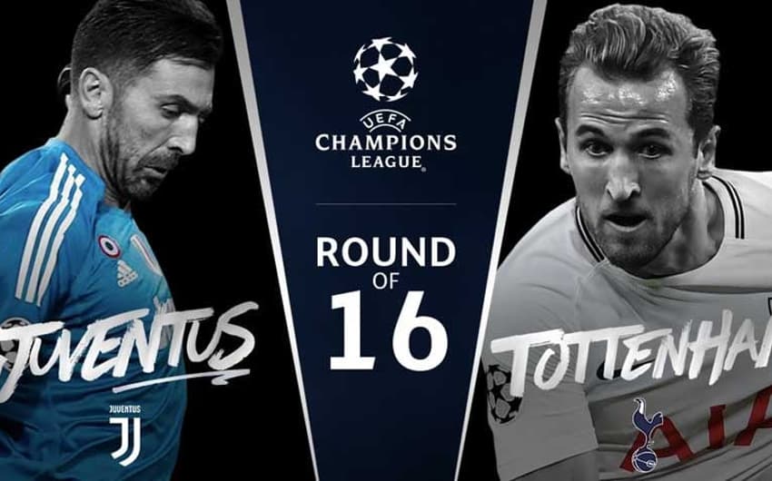Os duelos das oitavas da Champions: Juventus x Tottenham