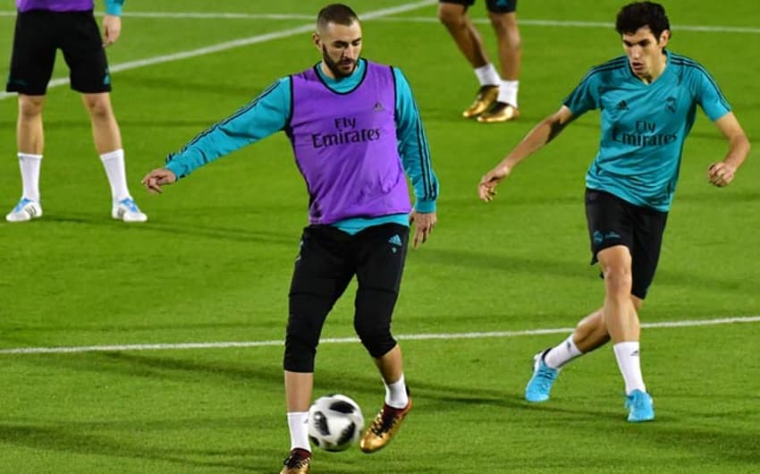 Benzema e Jesús Vallejo - Real Madrid
