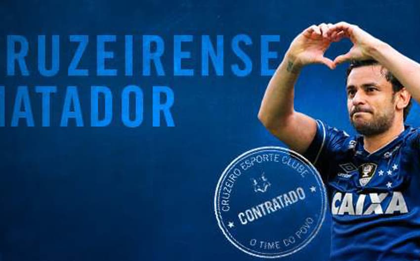 Fred é anunciado pelo Cruzeiro