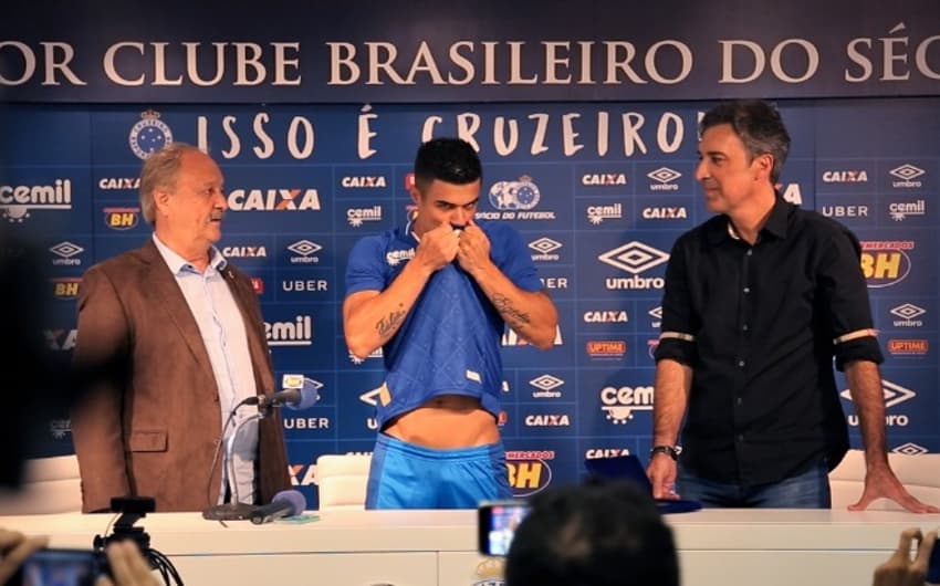 Egídio chega ao Cruzeiro com pensamento otimista