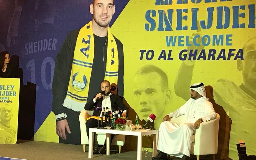 Sneijder no Al-Gharafa
