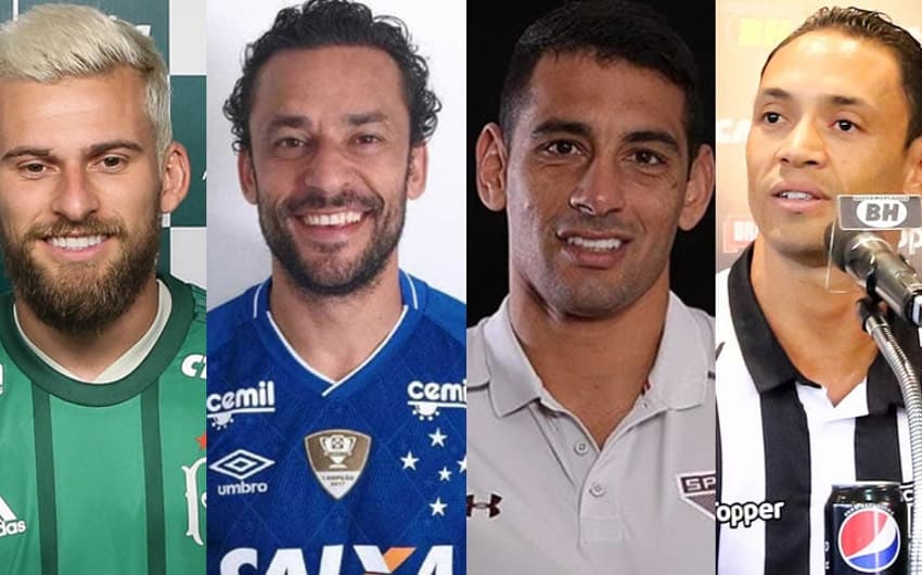Lucas Lima, Fred, Diego Souza  e Ricardo Oliveira... Veja outros dos principais reforços dos clubes em 2018