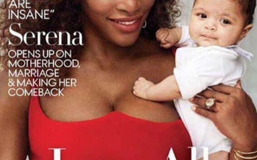 Serena é capa da Vogue ao lado da filha